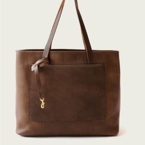 WP Standard Oversized Leather Tote Bag, NEW WITH TAGS